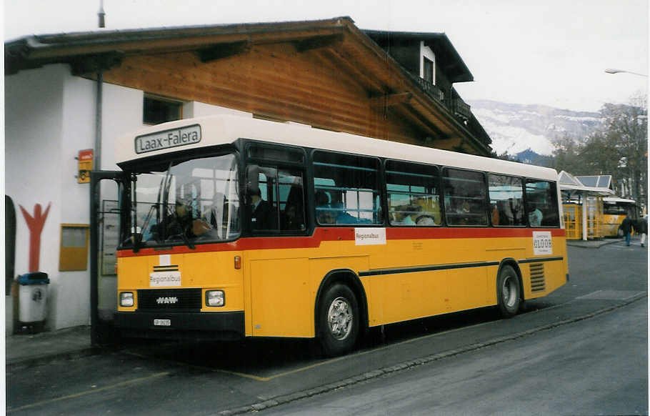 Aus dem Archiv: Stuppan, Flims GR 26'235 NAW/Hess (ex P 24'455) am 1. Januar 1999 in Laax