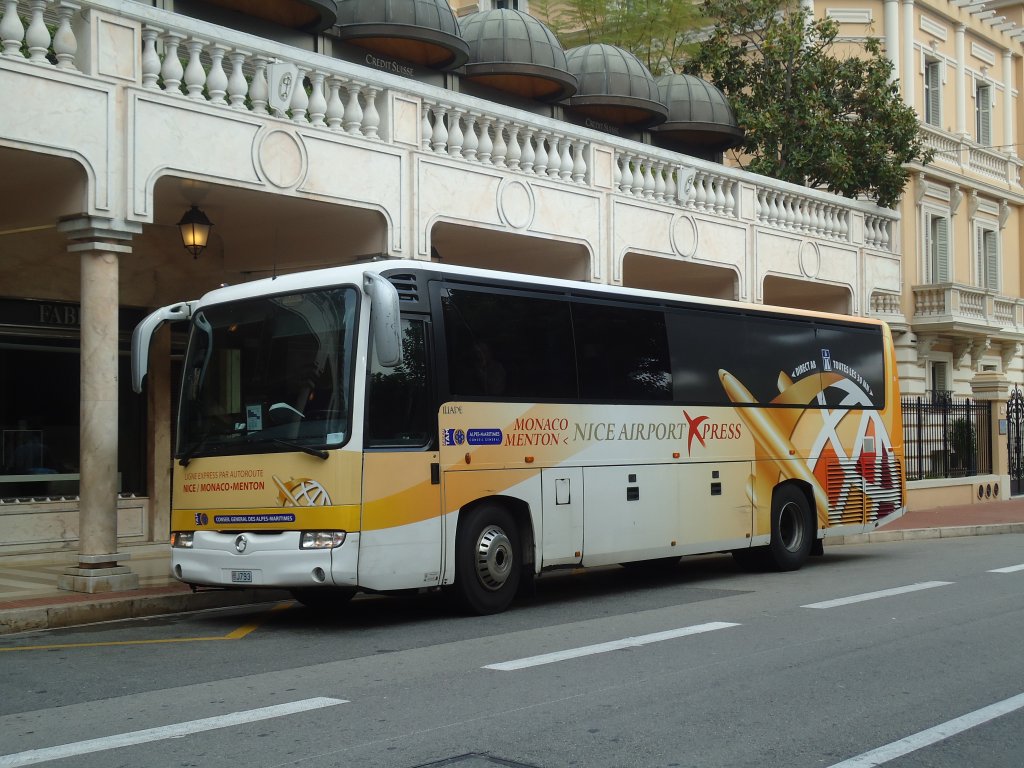 Aus Frankreich: TAM Nice J793 Irisbus am 16. Oktober 2010 Monte Carlo, Casino