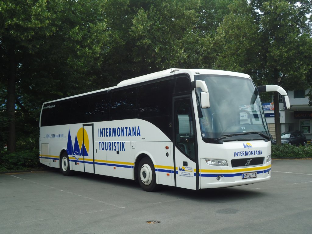 Aus Oesterreich: Intermontana, Achenkirch - SZ 672 YR - Volvo am 12. Juli 2012 in Thun, Grabengut