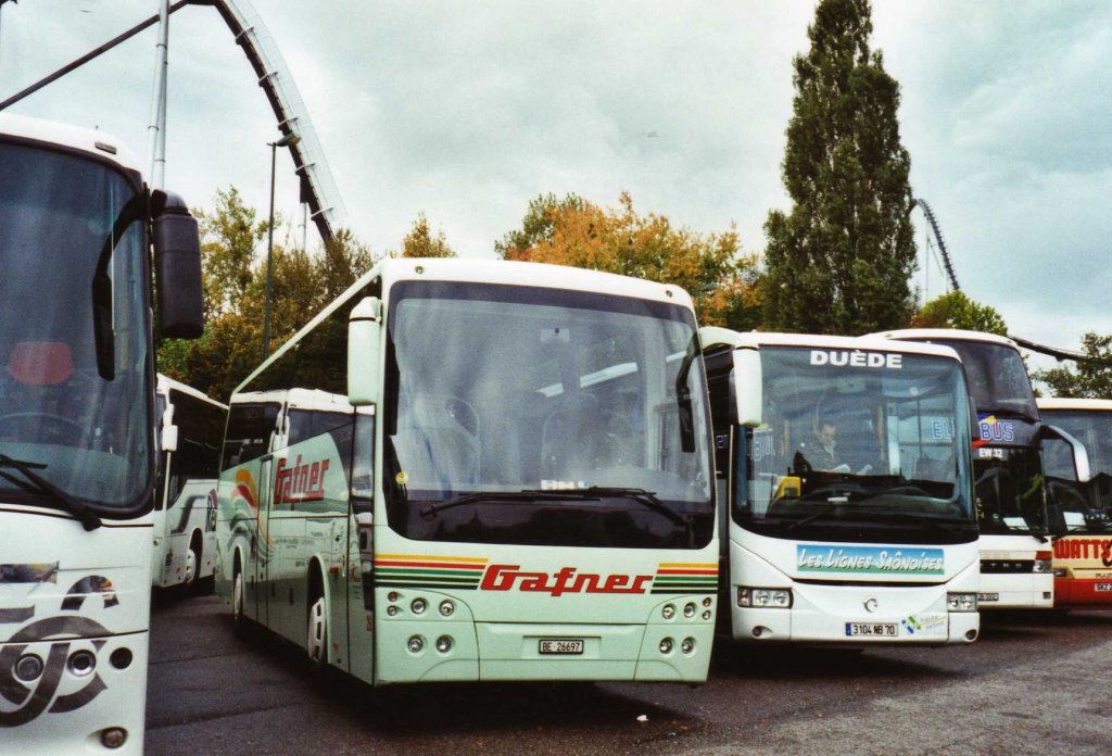 Aus der Schweiz: Gafner, Thun Nr. 29/BE 26'697 Temsa am 18. Oktober 2009 Rust/D, Europapark