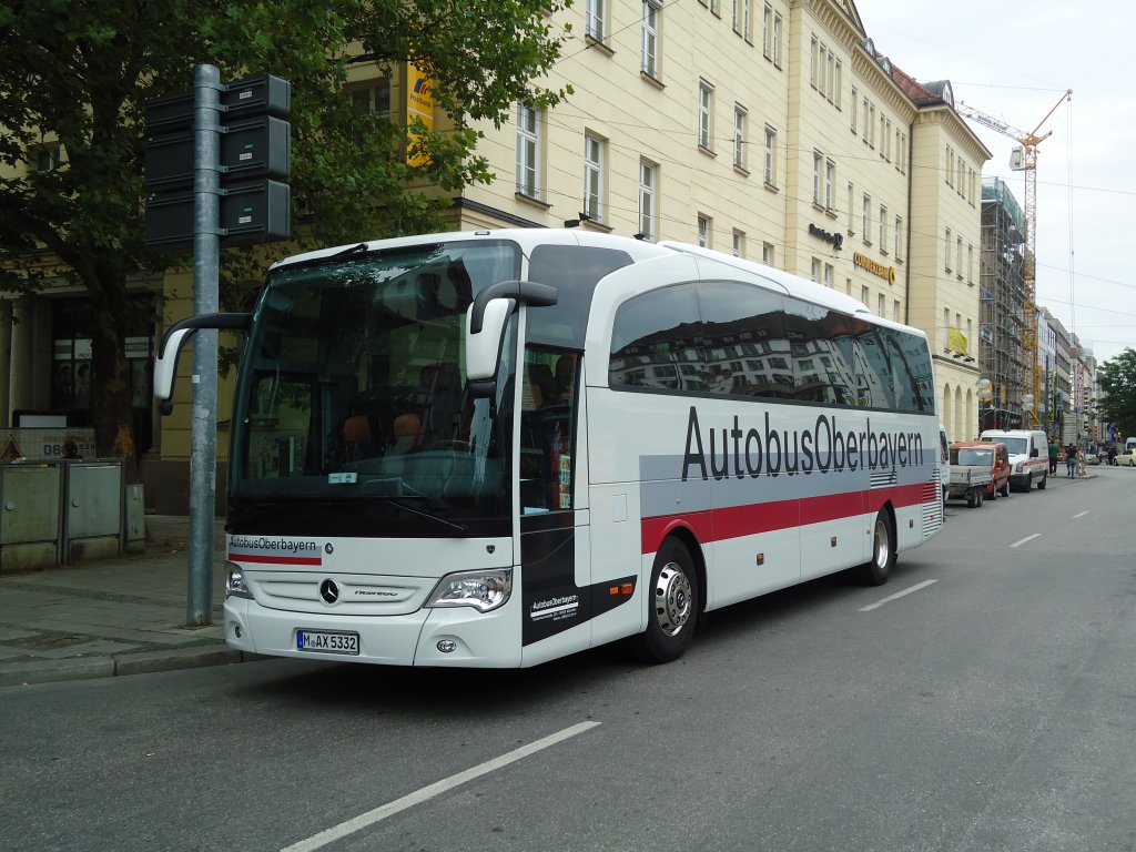 Autobus Oberbayern, Mnchen M-AX 5332 Mercedes am 11. August 2010 Mnchen, Hauptbahnhof