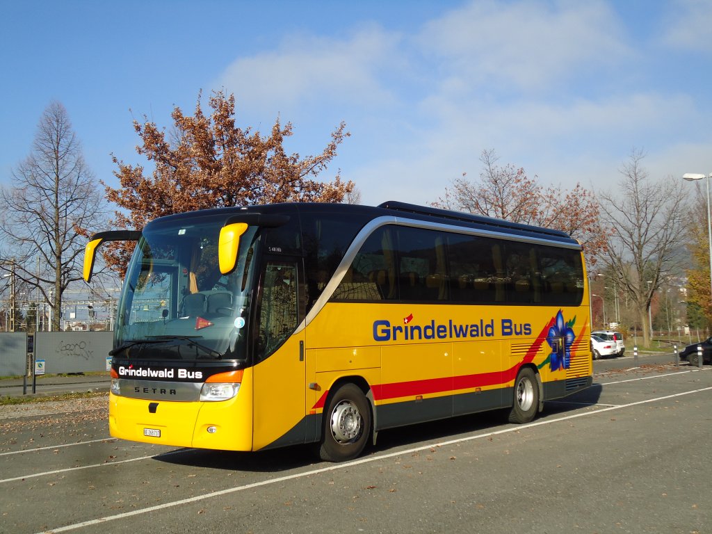 AVG Grindelwald - Nr. 26/BE 268'737 - Setra am 20. November 2012 in Thun, Seestrasse