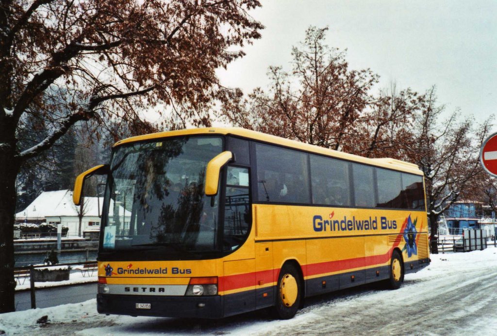 AVG Grindelwald Nr. 27/BE 345'856 Setra am 13. Januar 2010 Thun, Rosenau