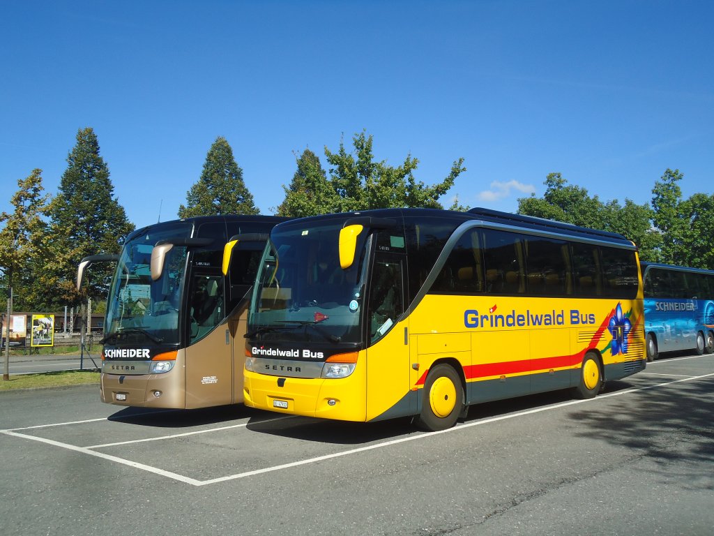 AVG Grindelwald - Nr. 29/BE 47'910 - Setra am 20. September 2012 in Thun, Seestrasse