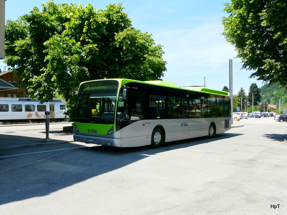 bls - VanHool NEW 360 Nr.8  BE 545865 in Trubschachen am 26.06.2010