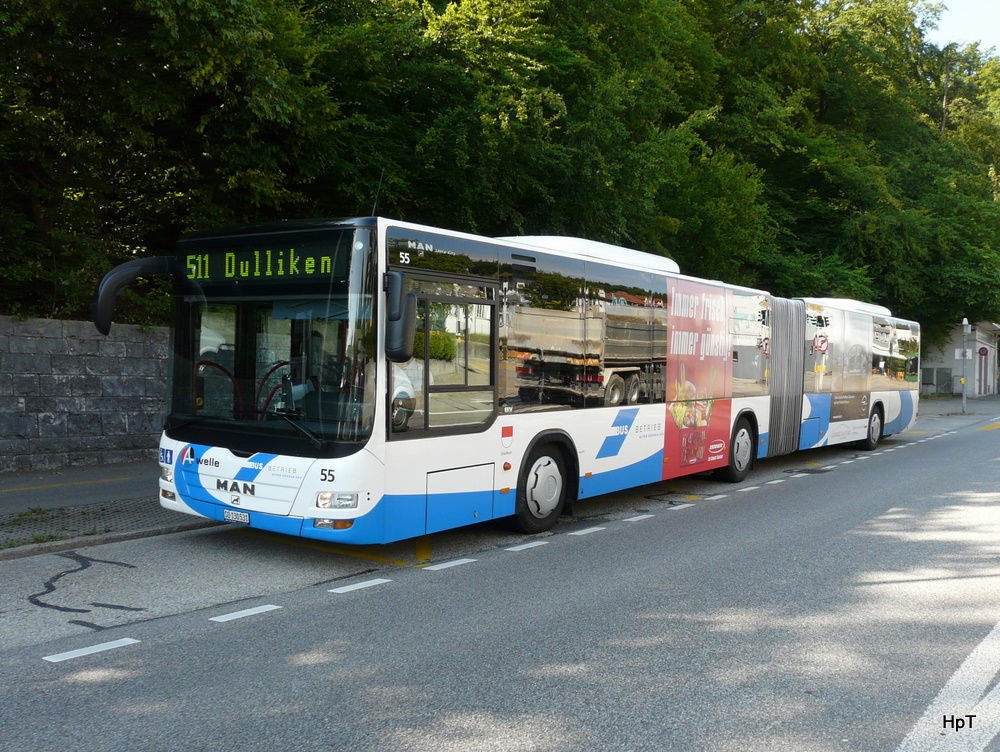 BOGG - MAN Lion`s City  Nr.55  SO 130531 unterwegs auf der Linie 511 nach Olten am 15.07.2011