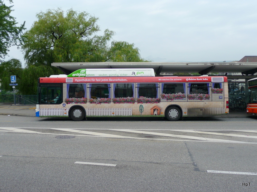 BOGG - MAN Nr.88 SO 68118 unterwegs auf der Linie 2 beim Bahnhof Olten am 07.09.2010