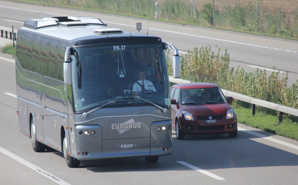 Bova Magiq (VIP Liner) de la maison Eurobus photographi le 08.09.2012  Oensingen 