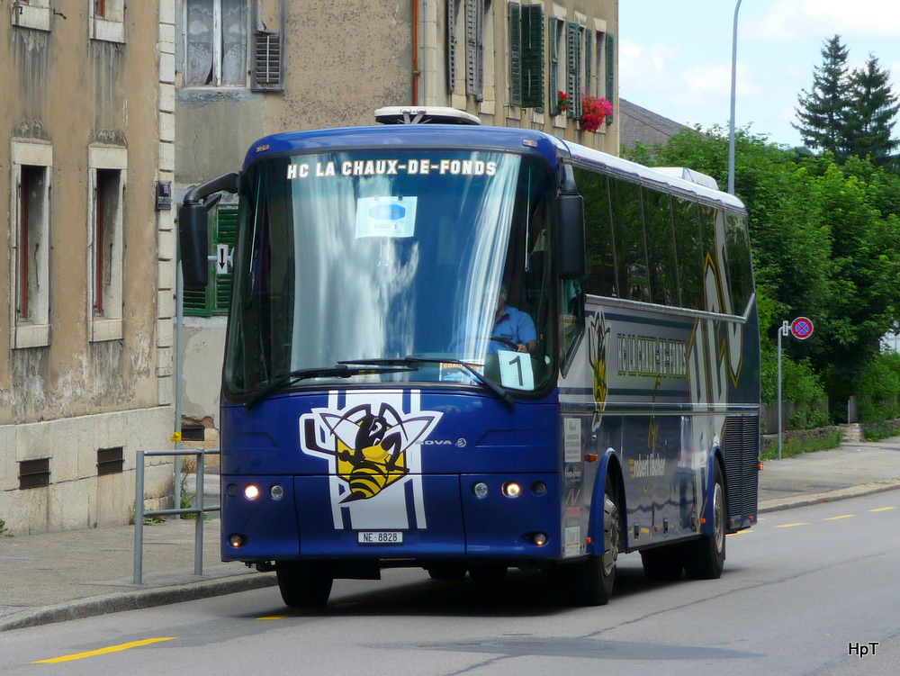 Bova Reisecar unterwegs in La Chaux de Fonds am 31.07.2010