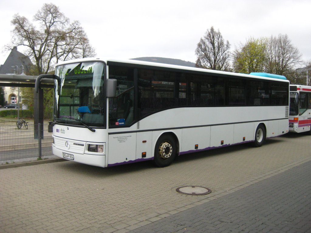 BS-AP 834 (Regionalbus Braunschweig GmbH) am 21.04.2010 am ZOB in Goslar.