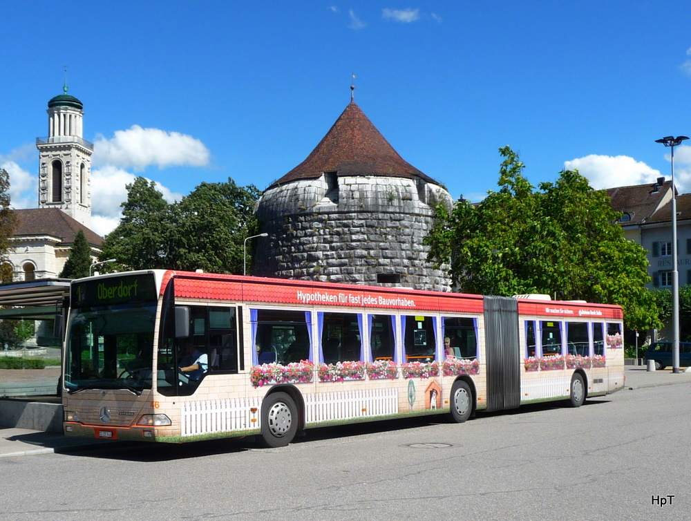 BSU - Mercedes Citaro Nr.46  SO  155946 unterwegs auf der Linie 1 am 08.09.2010