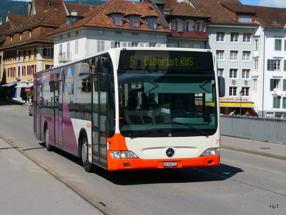 BSU - Mercedes Citaro Nr.77  SO  148777 unterwegs auf der Linie 6 am 08.09.2010