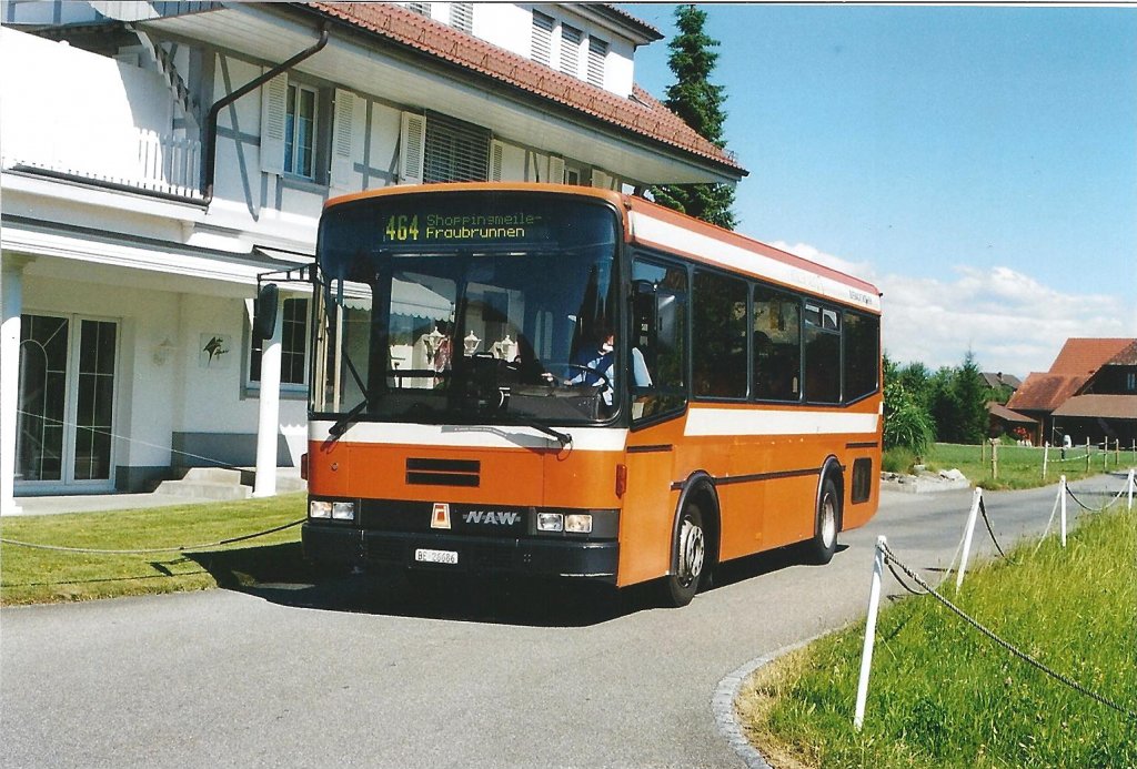 Busland AG, Burgdorf Nr. 35/BE 26'686 NAW (ex. RBS, Worblaufen Nr. 81) am 28. Juni 2008 in der Tschamerie zwischen Hasle-Regsau und Oberburg.