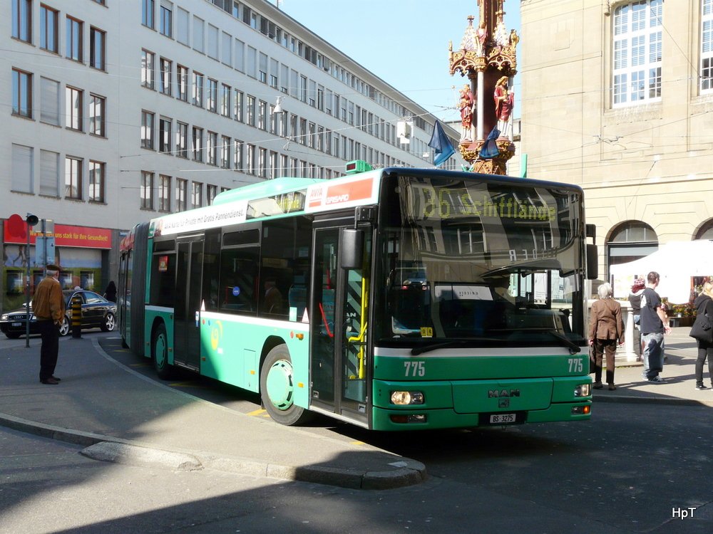 BVB - MAN  Nr.775  BS  3275 unterwegs auf der Linie 36 am 19.03.2010