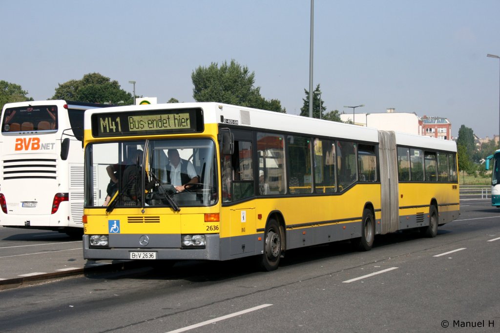 BVG 2636 (B V 2636).
Berlin HBF, 9.8.2010.