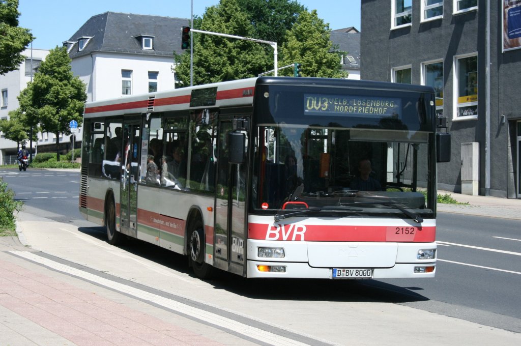 BVR 2152 (D BV 8000).
Velbert, 11.6.2010.