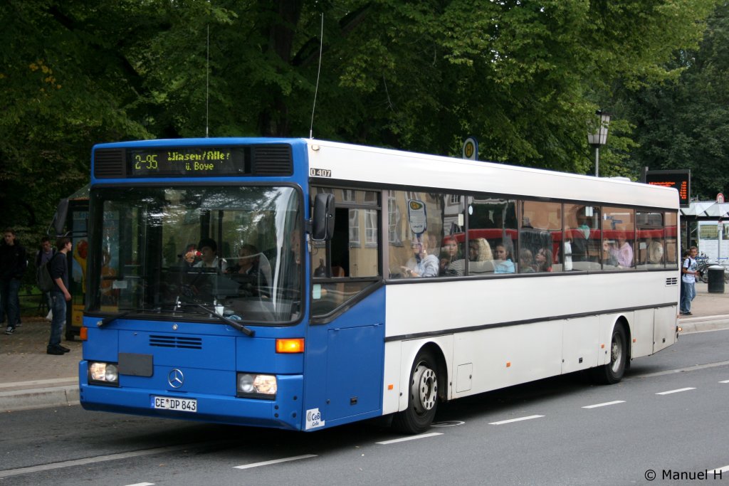 CeBus (CE DP 843).
Celle Schloplatz, 16.8.2010.