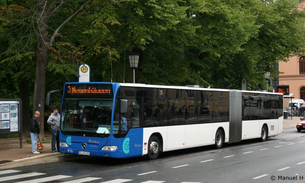 CeBus (CE KC 220).
Celle Schloplatz, 16.8.2010.