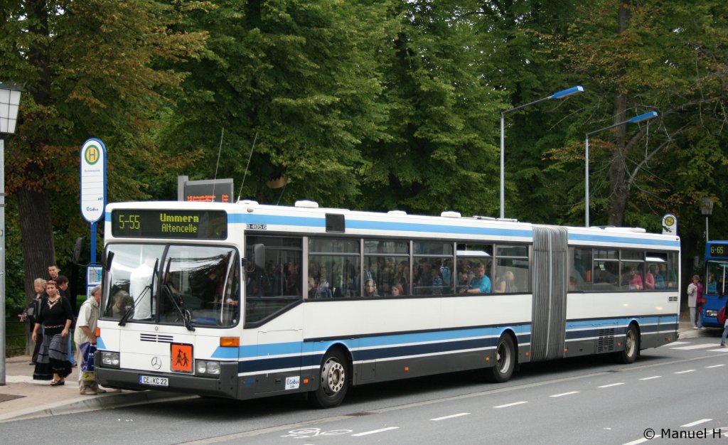 CeBus (CE KC 22).
Celle Schloplatz, 16.8.2010.