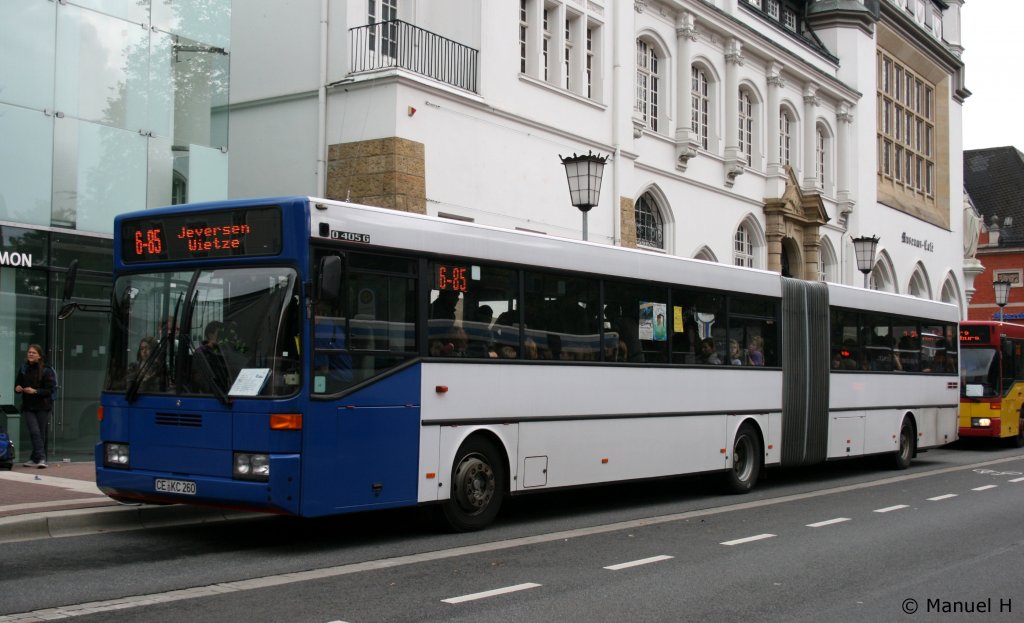 CeBus (CE KC 260).
Celle Schloplatz, 16.8.2010.