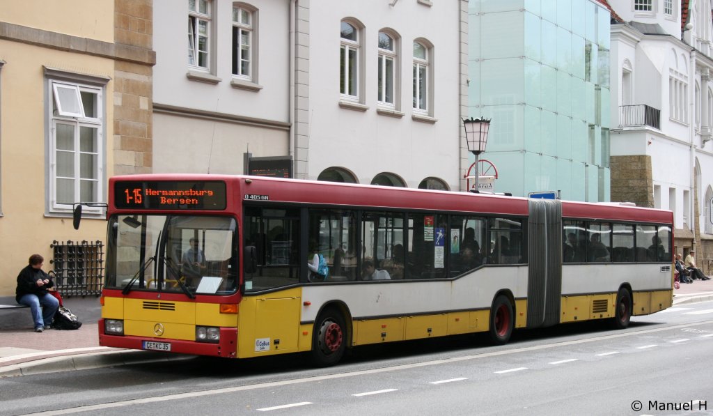 CeBus (CE KC 35).
Celle Schloplatz, 16.8.2010.