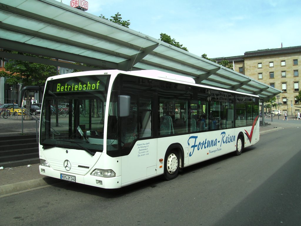 Citaro Bus.Die Aufnahme des Foto war am 12.07.2010 in Saarbrcken am Hauptbahnhof.Das Unternehmen fhrt fr Saar-Pfalz-Bus.