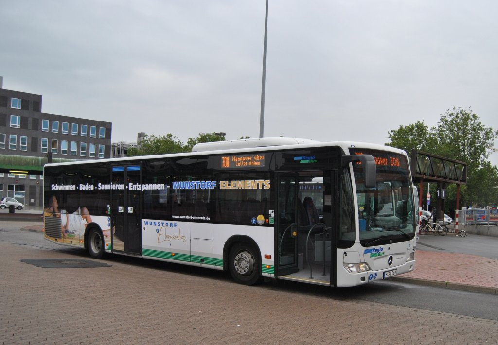 Citaro II, am ZOB in Hannover am 29.08.2010.