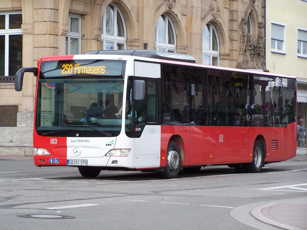 Citaro  Facelift des Unternehmen Saar-Pfalz-Bus in Pirmasens am 30/04/10.