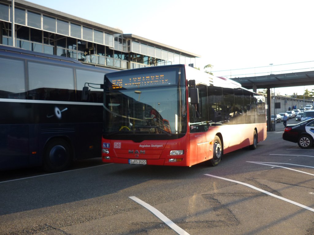 Der S-RS 2022, der RBS- Stuttgart, auf dem Flughafen in Stuttgart