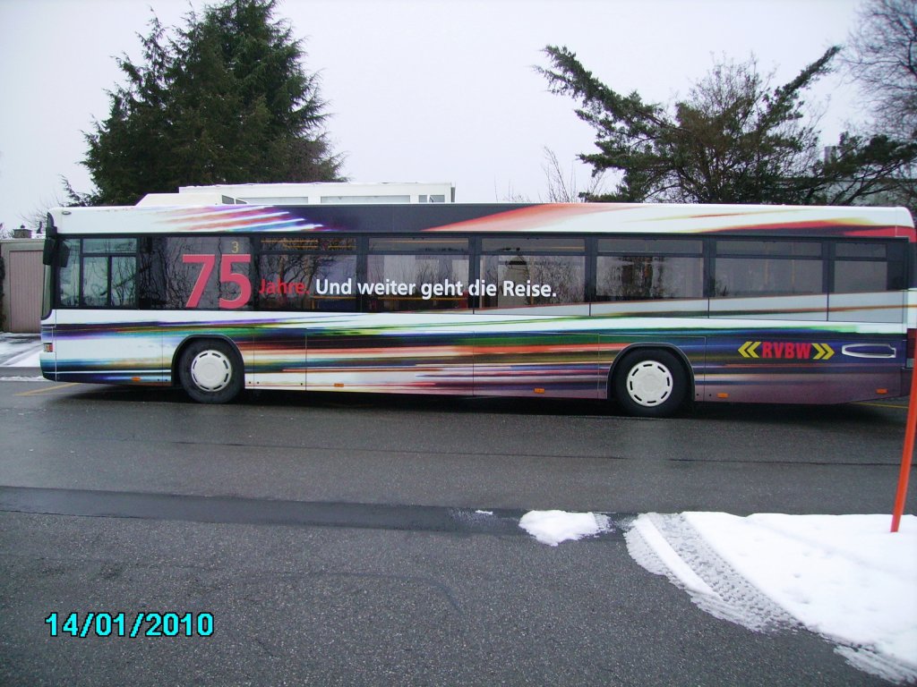 Die RVBW feiert Jubilum.  75 Jahre und die Reise geht weiter 
