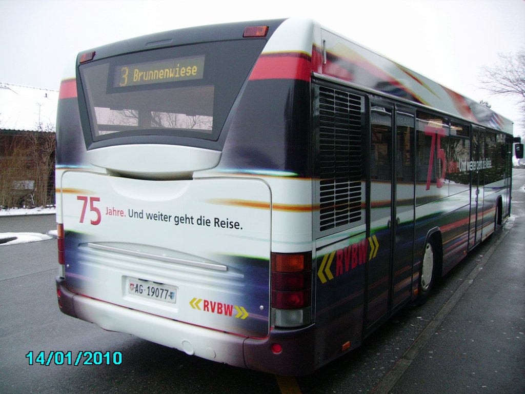 Die RVBW hat dieses Jahr ein Jubilum.  75 Jahre und die Reise geht weiter 