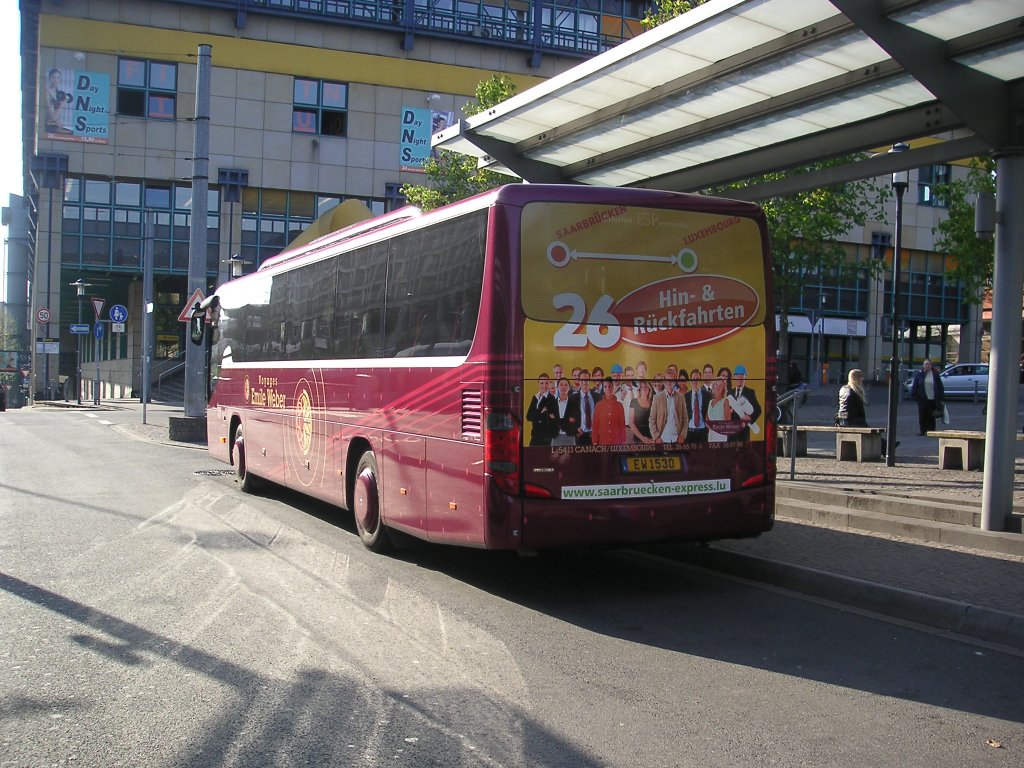 Diesen Setra Bus habe ich am 21.04.2010 in Saarbrcken Fotografiert.