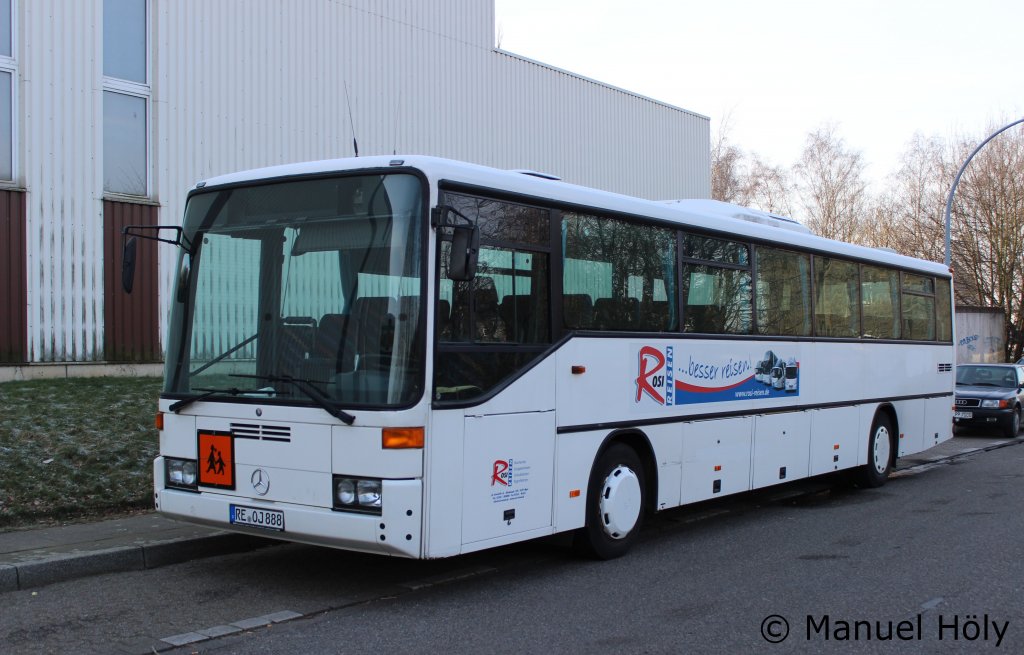 Dieser MB O 408 von Rosi Reisen war zur Reparatur bei Lingner in Bochum.
5.2.2012