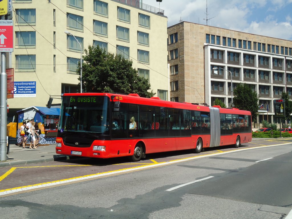 DPB Bratislava Nr. 4223/BA-748ZH SOR am 10. August 2010 Bratislava, Zochova