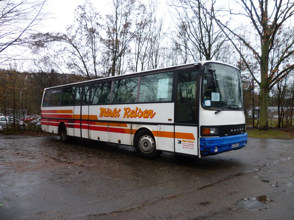 Ein Bus der Firma Mrkl. Auf genommen in Pirmasens.