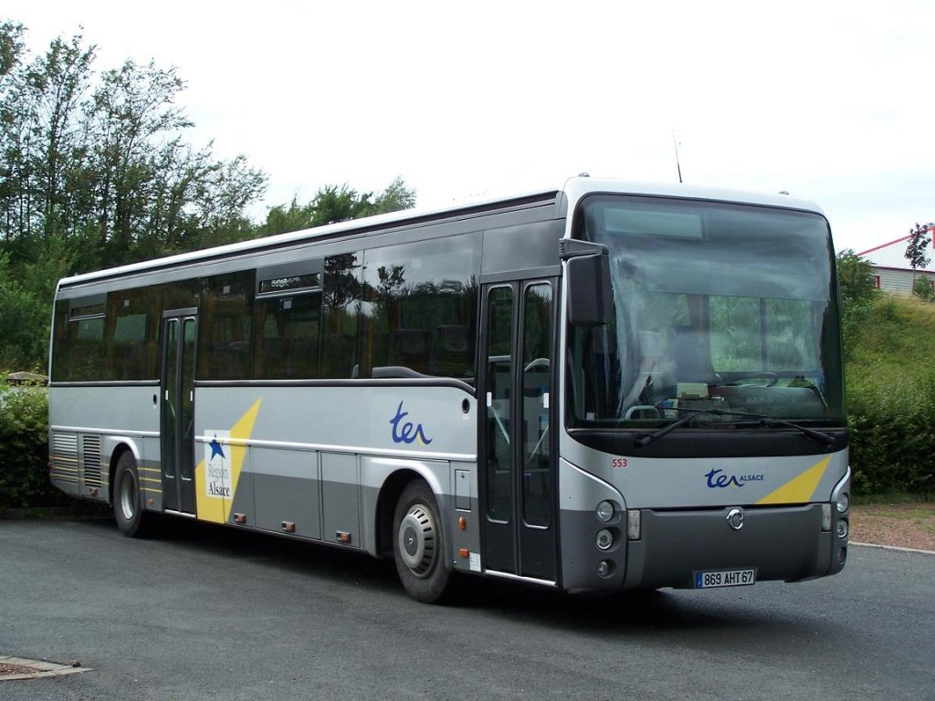 Ein Irisbus Ars fr den TER Alsace in Diemeringen am 23/06/2007.