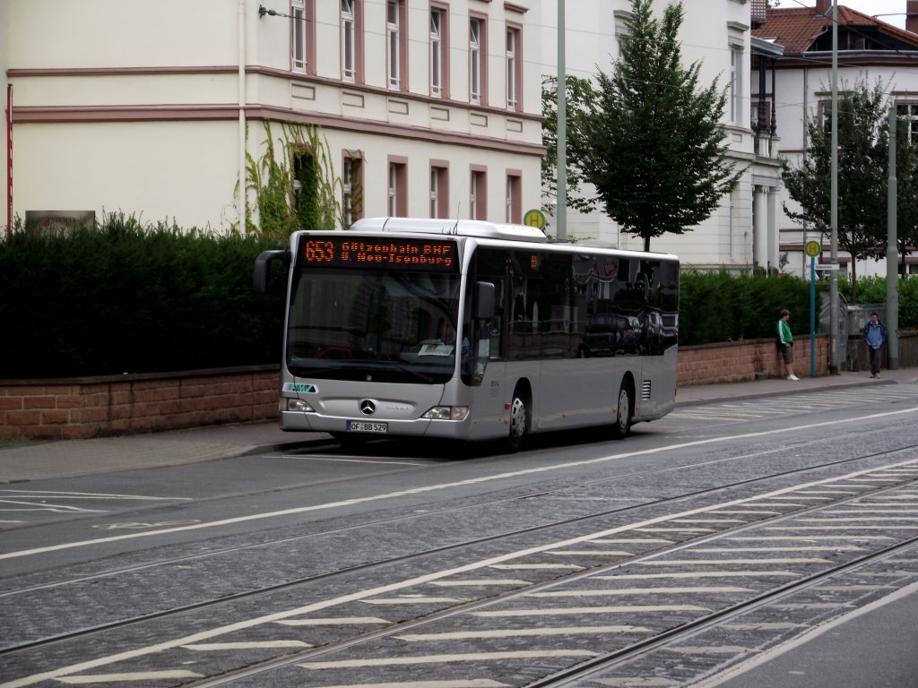 Ein Mercedes Benz Citaro in Frankfurt am 22.07.11