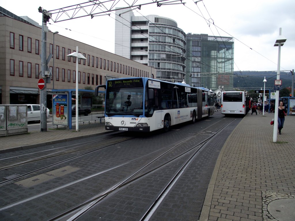 Ein Mercedes Benz Citaro G in Heidelberg am 22.07.11