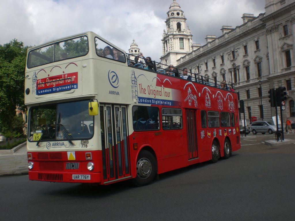 bus tour westminster