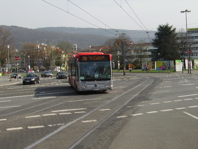 Ein Wagner Tours Citaro  in Heidelberg am 25.03.11