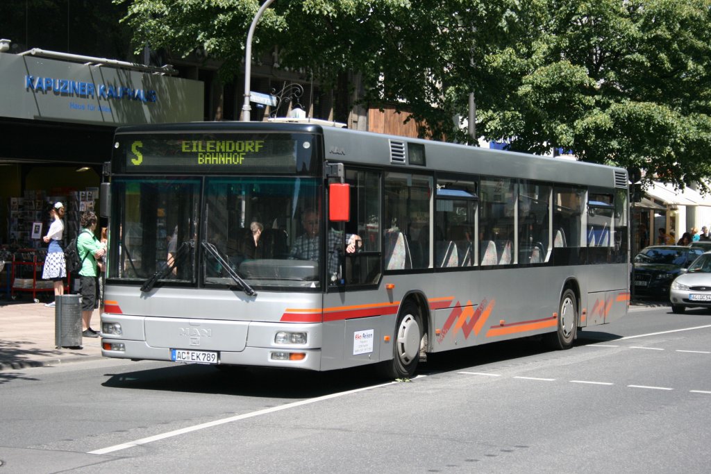 Elka Reisen (AC EK 789) (Ex Verhuven Xanten).
Aachen Theaterplatz, 4.6.2010.