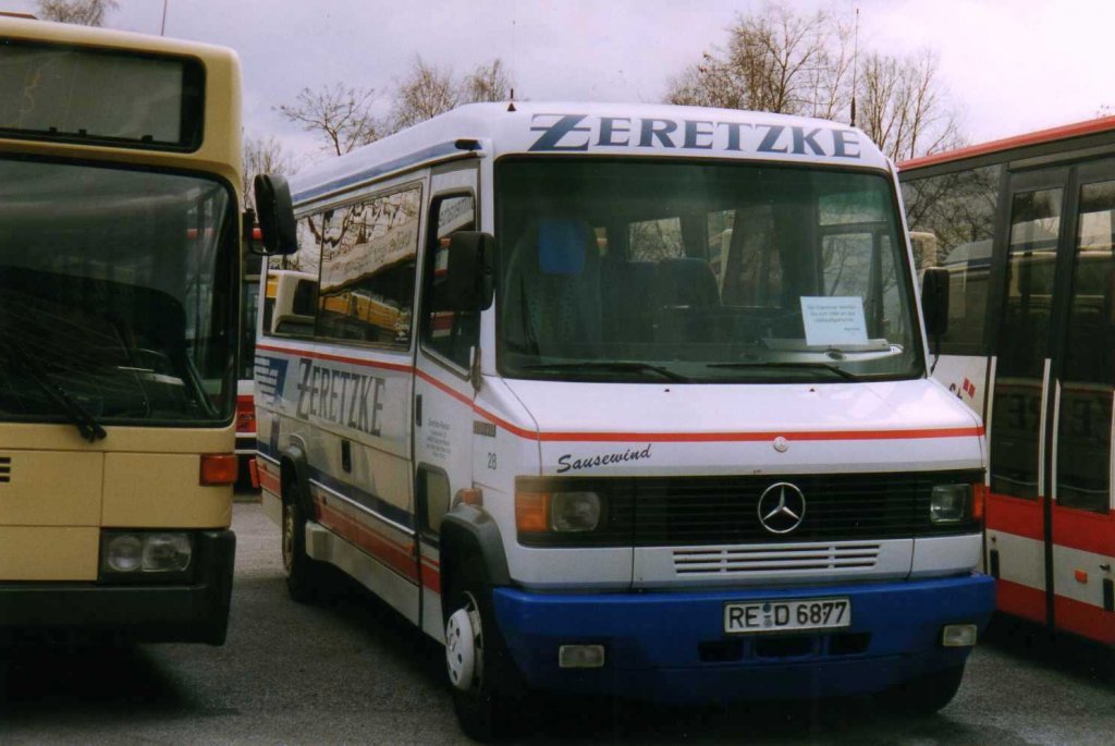 Ernst Auwrter Economy, aufgenommen im Mrz 2002im GWZ der Neoplan NL in Oberhausen.