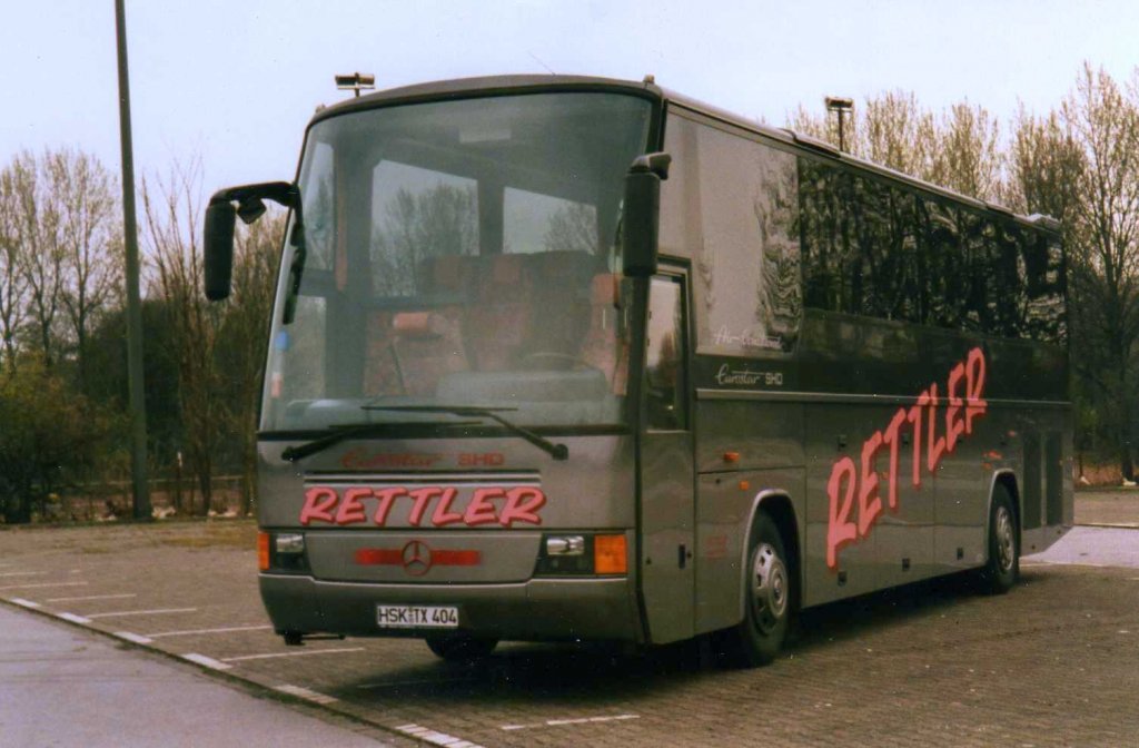 Ernst Auwrter Eurostar SHD O404, aufgenommen im November 2001 auf dem Parkplatz der Westfalenhallen in Dortmund.