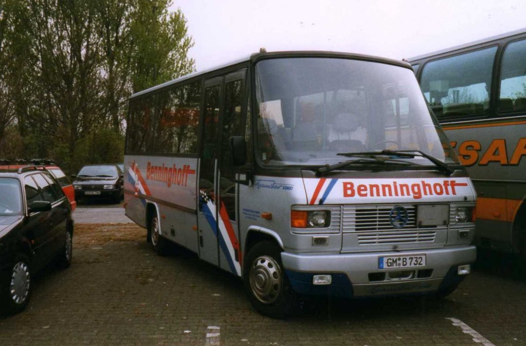 Ernst Auwrter Teamstar Kombi, aufgenommen im April 1999 auf dem Parkplatz der Westfalenhallen in Dortmund.