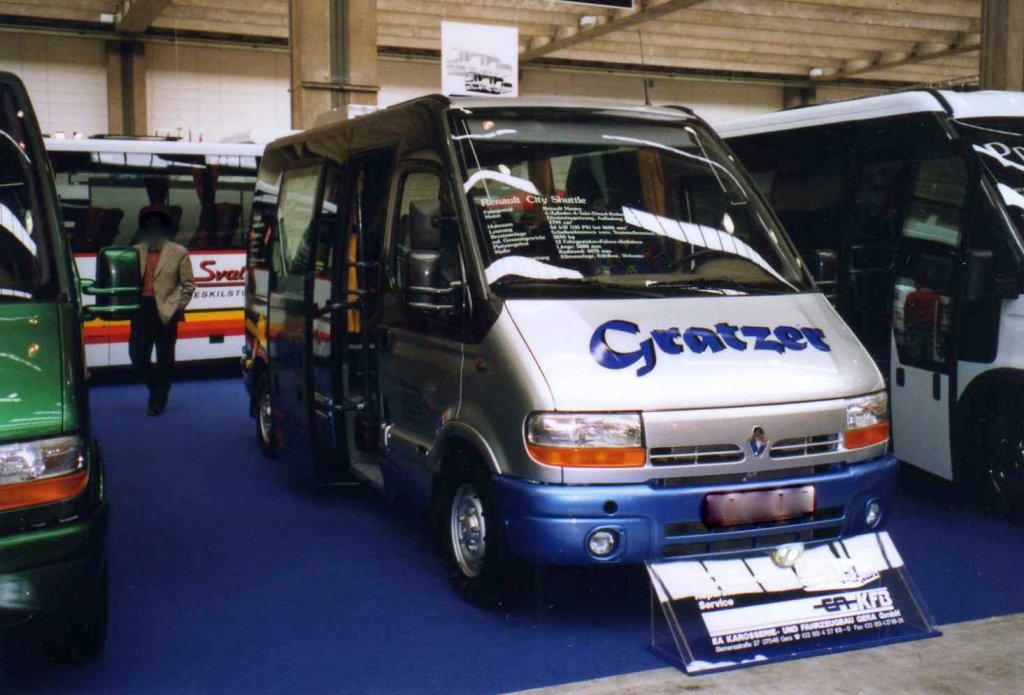 Ernst Auwrter City Shuttle, aufgenommen auf der IAA 2000 in Frankfurt.
