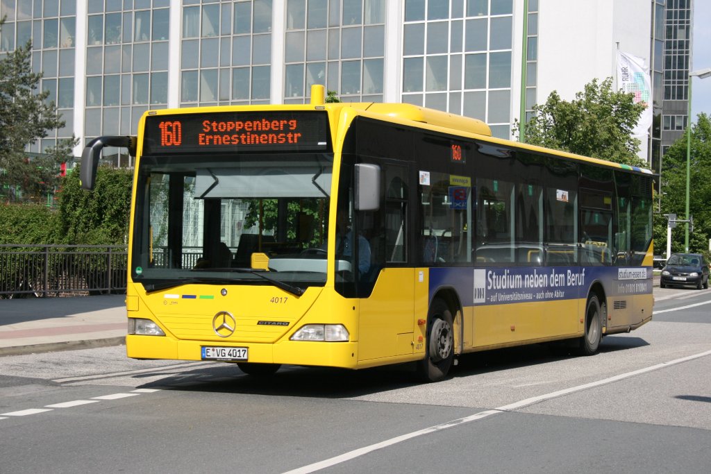 EVAG 4017) E VG 4017) macht Werbung fr VWA.
Aufgenommen am HBF Essen.
16.5.2010