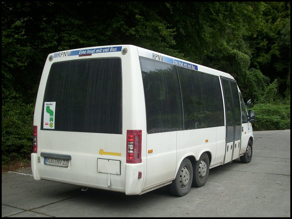 Fiat Ducato der RPNV in Sassnitz am 15.09.2012