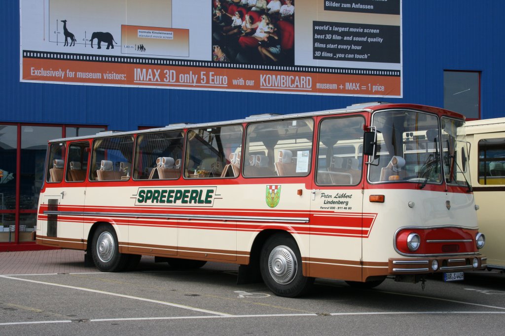 Fleischer S 4 RU Baujahr 1965  Spreeperle  Lübbert, Oldtimer-Bustreffen Sinsheim 01.05.2011  