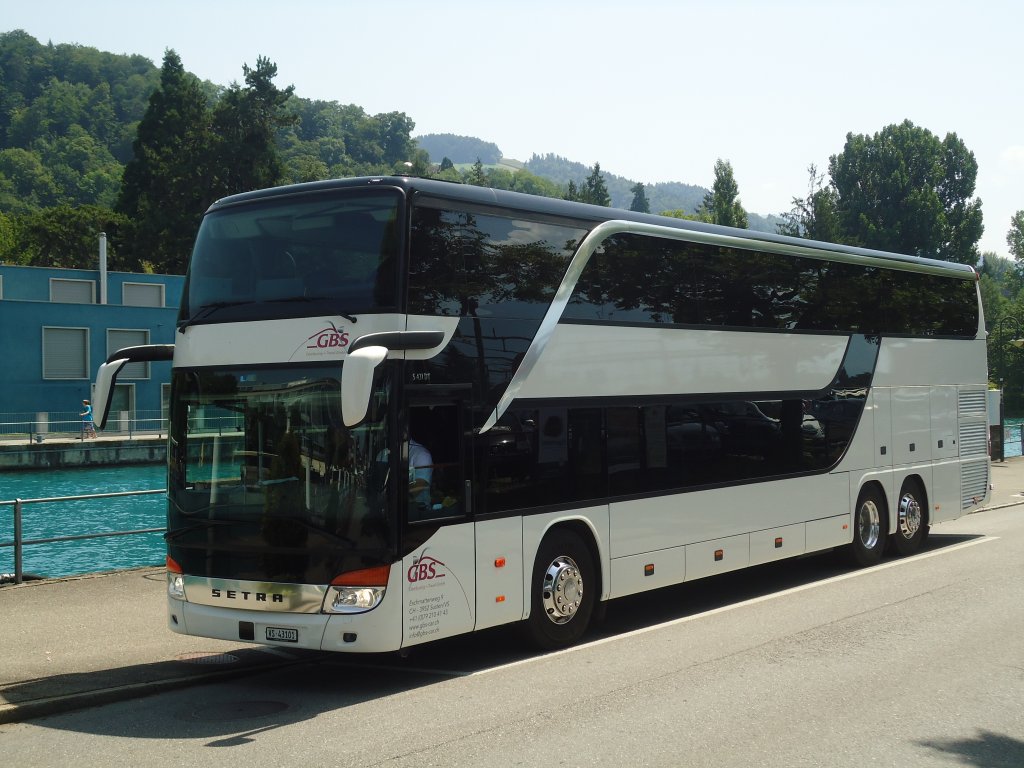 GBS, Susten - VS 43'101 - Setra am 29. Juni 2012 bei der Schifflndte Thun