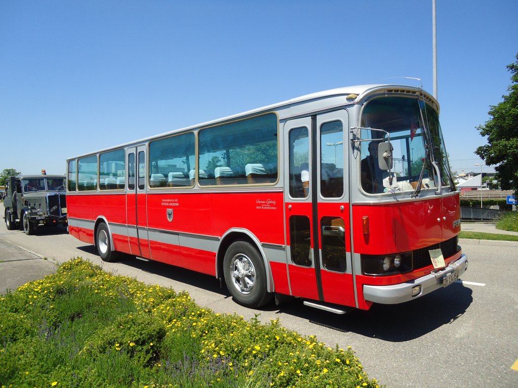 Gehrig, Rudolfstetten - ZH 134'054 - FBW/R&J (ex AFA Adelboden Nr. 18) am 16. Juni 2012 in Hinwil, AMP